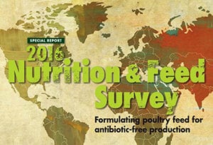 2016 Nutrition & Feed Survey